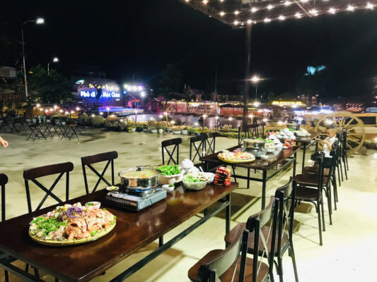 sen bbq nhà hàng ngon mộc châu